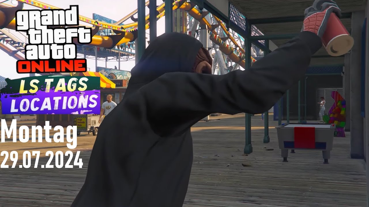 GTA Online - ALLE 5 LS TAGS LOCATIONS [29.07.2024 MONTAG] #gta # ...