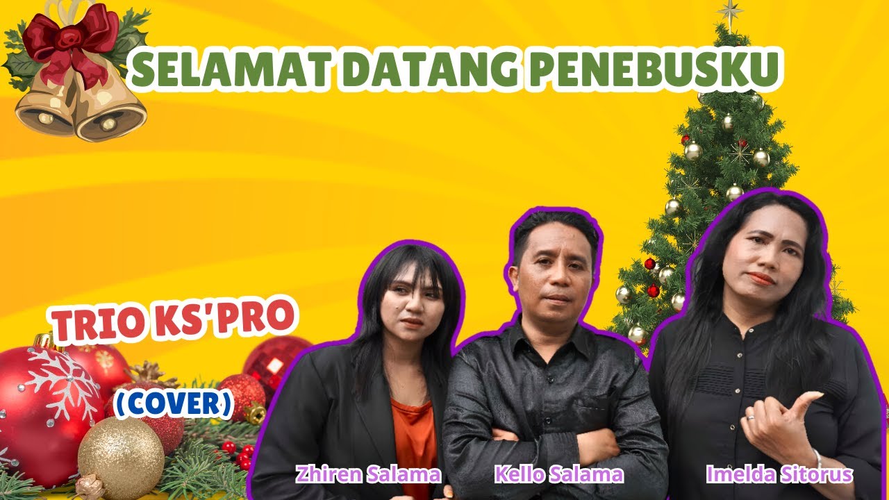 Selamat datang penebusku - Trio KS'PRO (Cover) |(Lagu Natal terbaru 2024)