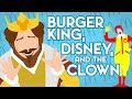 Disney burger king and mcdonalds in the 1990s