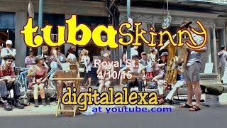 Tuba Skinny "Blue Moon of KY" Royal St 4/10/15 - MORE at DIGITALALEXA channel chords