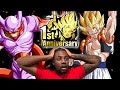 DBZ DOKKAN BATTLE: REACTING TO THE SECOND YEAR OF DOKKAN!!