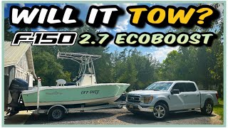 Towing Review 2.7 V6 EcoBoost - 2022 Ford F150 XLT Crew Cab