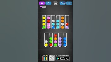 Ball Sort Puzzle Solution Level 163