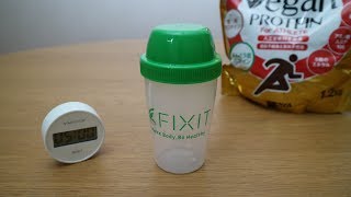 プロテインシェーカーが液だれしないのか確かめたい【FIXIT】