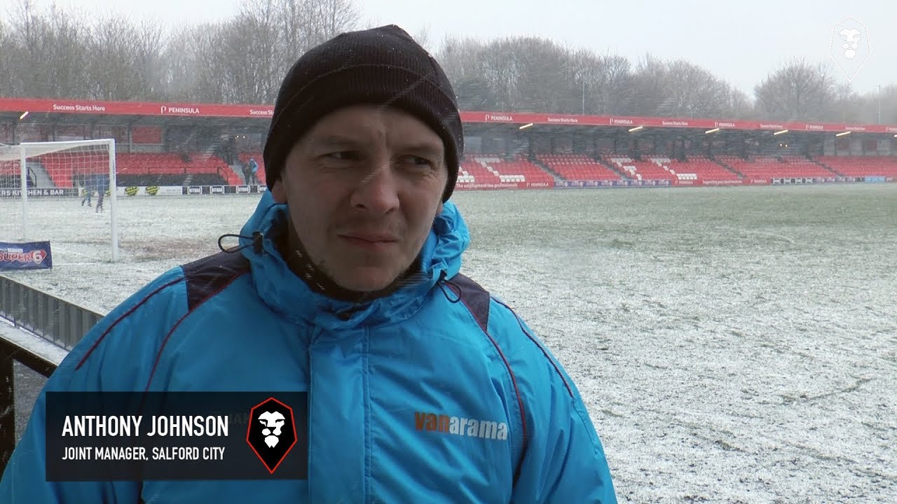national league volley Salford City 3-2 Spennymoor Town - Anthony Johnson post match interview