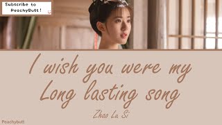 [OST of The Long Ballad] 《I Wish You Were My Long Lasting Song》 Zhao Lusi (Eng|Chi|Pinyin)