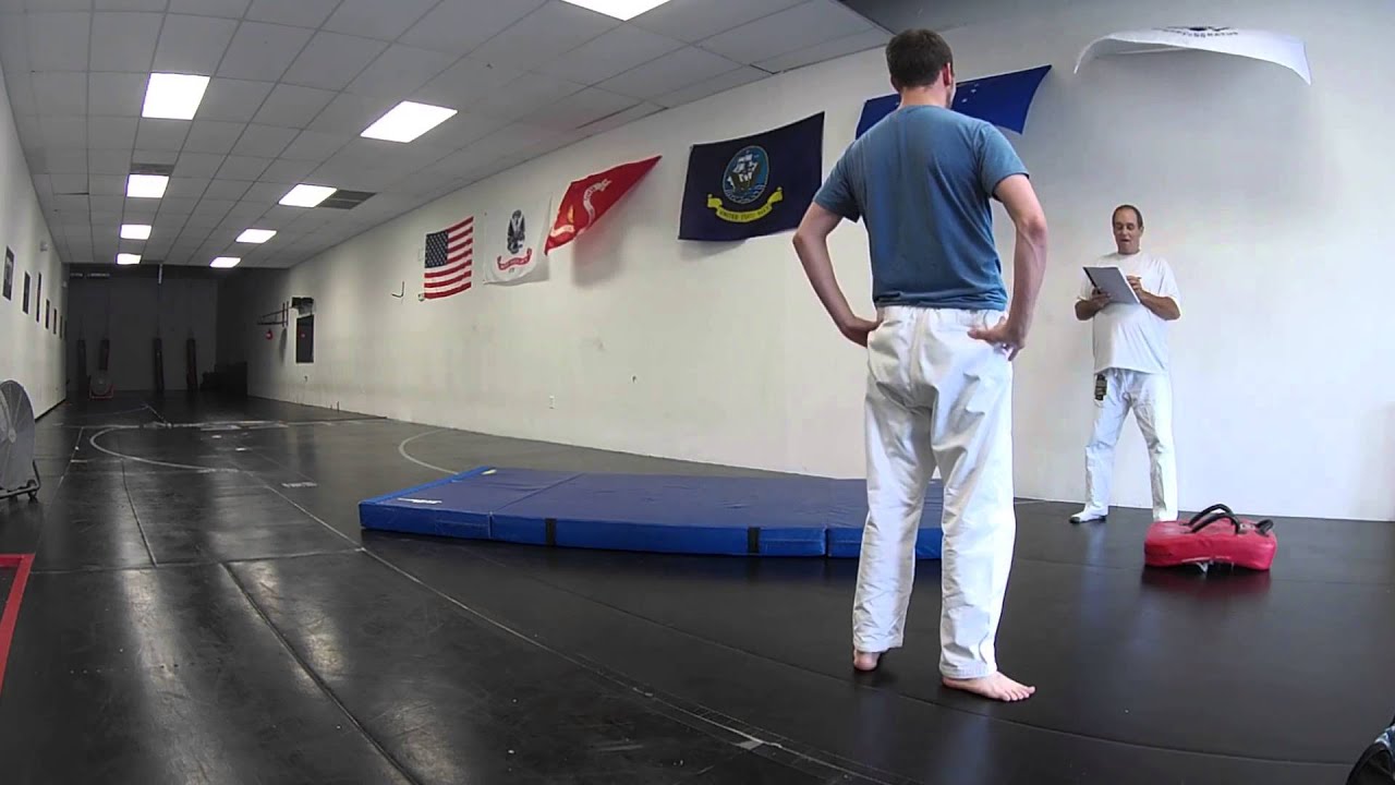 Green belt test Japanese JiuJitsu Part 1 YouTube
