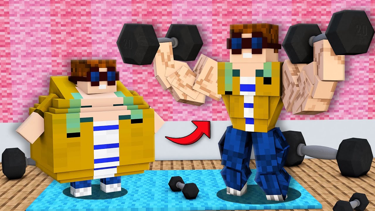 Von DICK ZU MUSKULÖS ENTWICKELN in Minecraft!