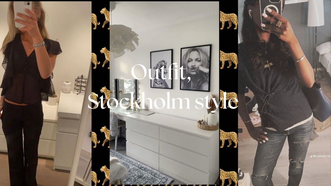 ✨ Stockholm Outfit Compilation — Elegance, Minimalism & Scandinavian Style ✨