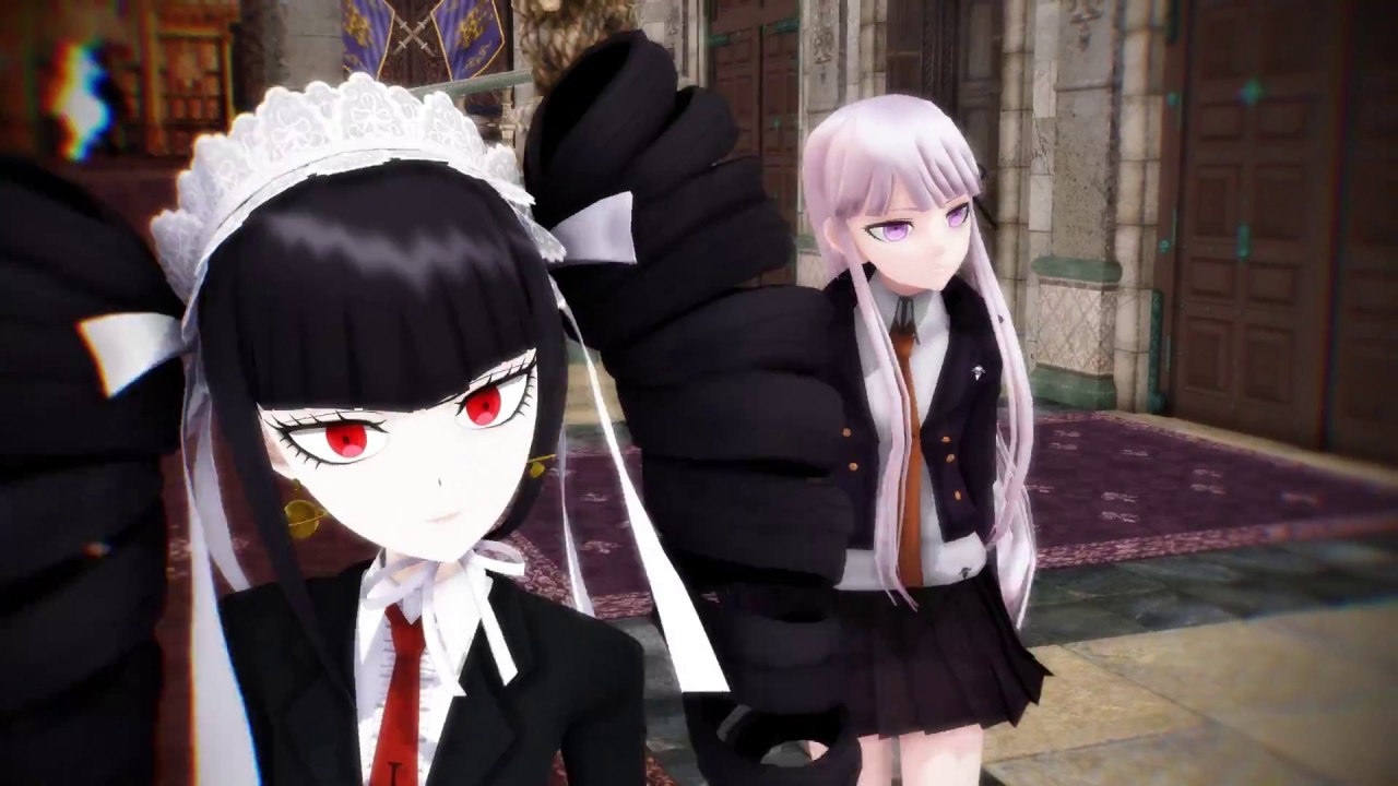 【Danganronpa MMD】Poker Face | Junko, Celestia, Kyoko, Sayaka.