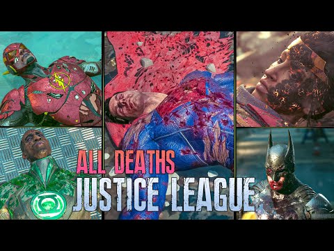 ALL JUSTICE LEAGUE DEATH SCENES | Suicide Squad Kill The Justice League [4K] (2024)