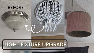 Light Fixture Upgrade (SUPER EASY)