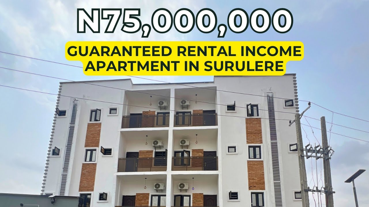 Inside A One-Bedroom Shortlet Apartment In Surulere With Guaranteed Rental Income