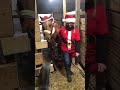 Families From Dorr Doing Horseback Christmas Caroling