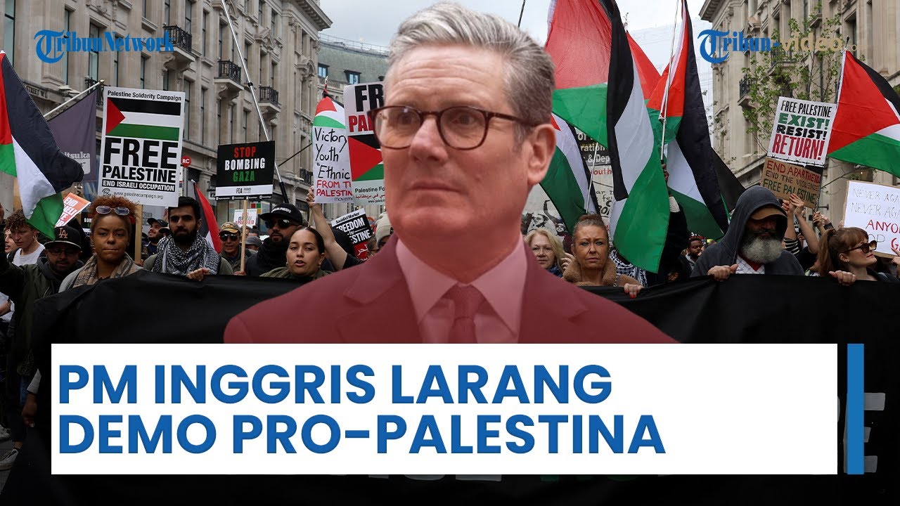 PM Inggris Larang Demo Pro-Palestina, Ajak Warga Ingat Israel pada 7 Oktober