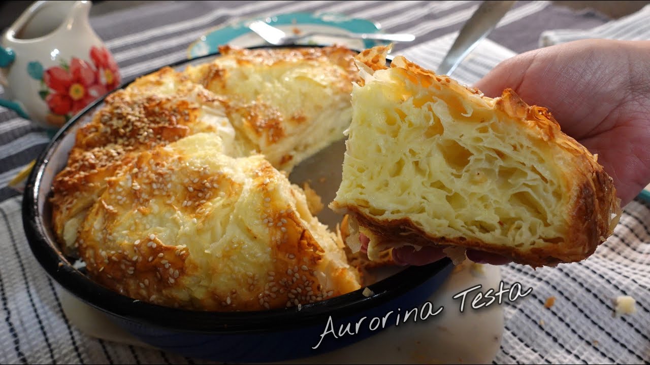 Bez sira , jogurt pita za 10 minuta!