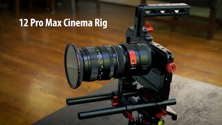 The BEST iPhone Cinema Rig Yet | 12 Pro Max w/ Beastcage + DOF MK2 + Mitakon 35mm