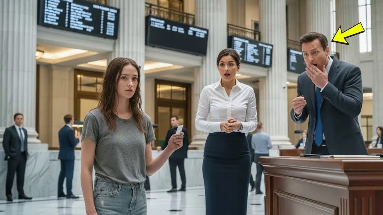 „Ich will nur meinen Kontostand sehen“, sagte das schüchterne Mädchen–bis der CEO den Bildschirm sah