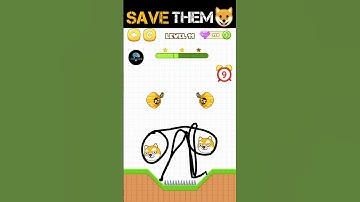 Draw 2 Save DOGE ||Brain Puzzle Part 10 #short #gaming #savethedoge #shorts #puzzle #viral #ytshorts