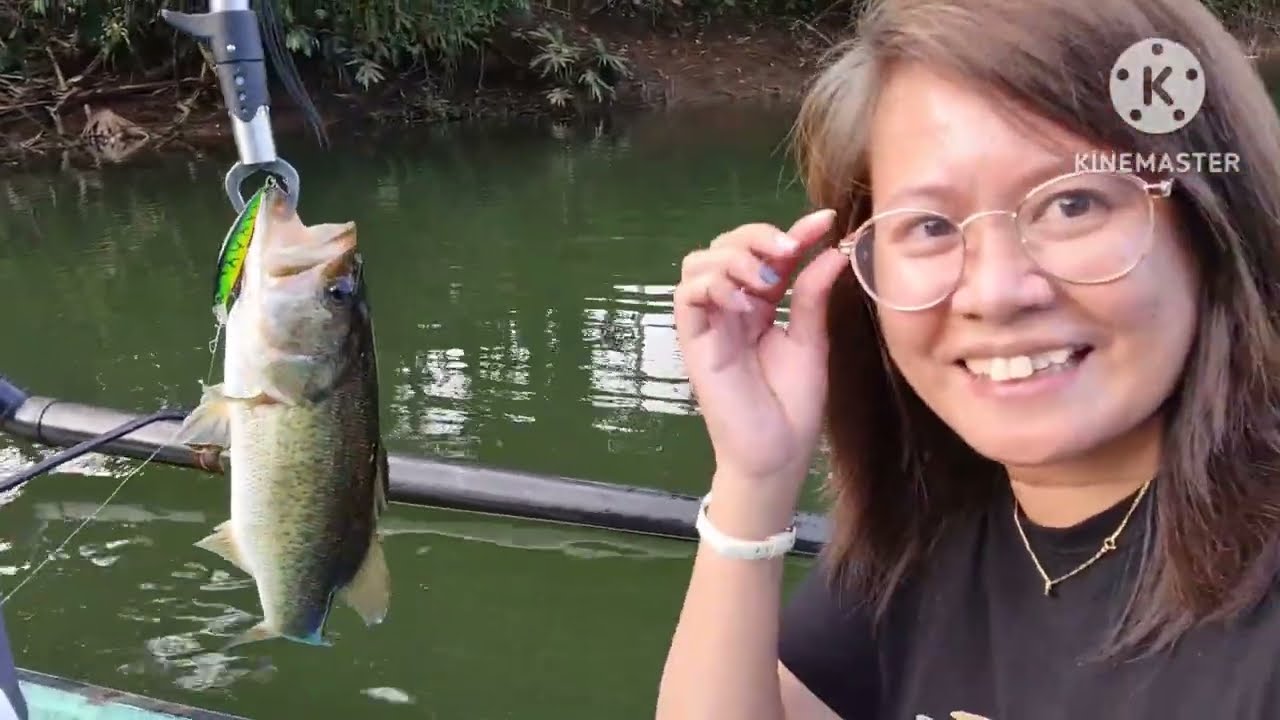 1st bass fishing experience @ lumot lake cavinti laguna ( ep. 19 )