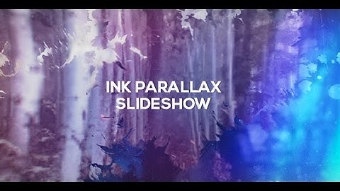 Ink Parallax Slideshow (After Effects template)