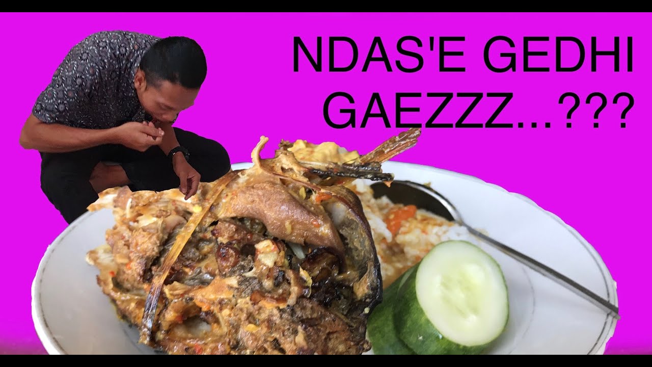 BRUTAL..!!! MASAK MANGUT NDAS (KEPALA) MANYUNG - YouTube