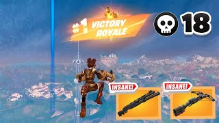 Crazy 18 Elimination Ranked Solo Win Gameplay (Fortnite Chapter 5 Season 3 Zero Builds)