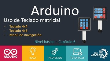Curso básico de arduino - Capítulo 6 Teclado matricial y menú interactivo