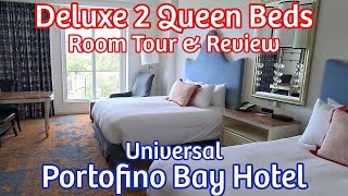 Universal Lowes Portofino Bay Room Tour And Review. Deluxe 2 Queen Beds Room.