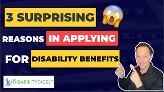 3 Little Known REASONS To Apply For Disability Benefits