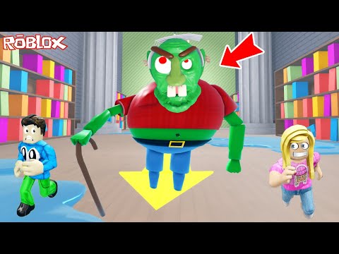 ZOMBİ BÜYÜKBABADAN KAÇIYORUZ Escape Evil Grandpa Obby Roblox Oyunu