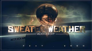 Sweater Weather Edit Resimi