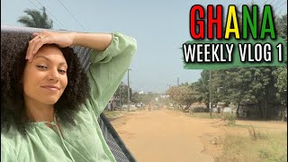 MY FIRST WEEK LIVING IN ACCRA, GHANA | WEEKLY VLOG 1