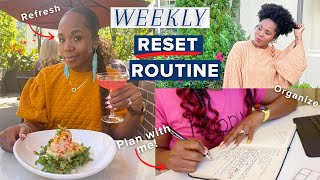 Weekly Reset | Self Care, What I Eat + PLAN WITH ME *Sunday Reset*