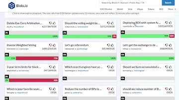 Referendums are up - Biggest milestone for EOS governance