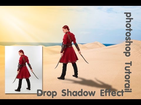 Photoshop Tutorial | Drop Shadow Effect | สร้างเงาด้วย Photoshop