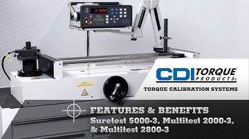 Hệ thống Hiệu Chuẩn Mô-men-lực CDI | CDI Master Torque Calibration Systems Overview