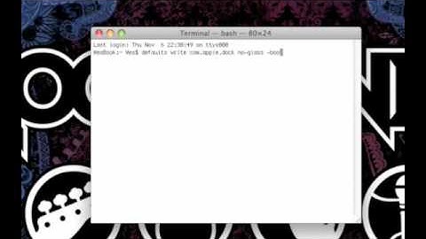 Mac Tip: How To Change Your Dock From 3D to 2D Vise Versa