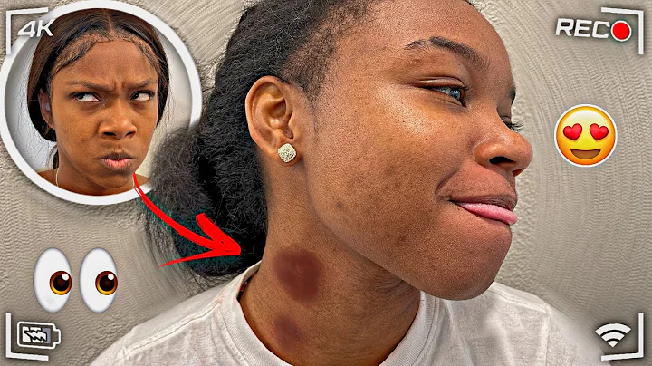 HICKEY PRANK ON LEO * She was mad *