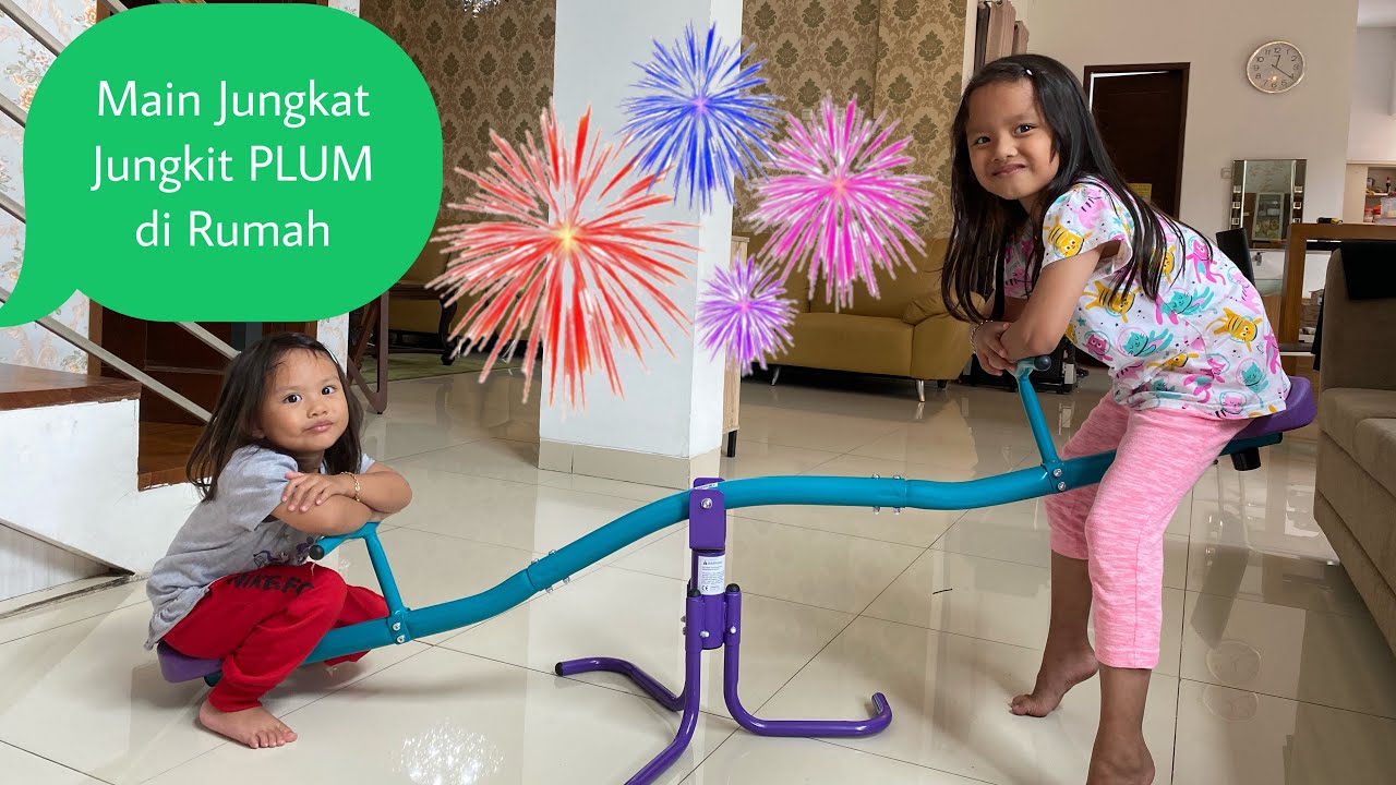 Jungkat jungkit anak | PLUM rotating seesaw | mainan anak | cara memasang jungkat jungkit