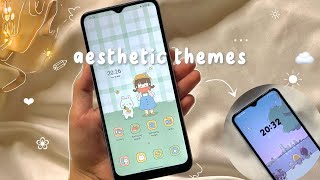 aesthetic & cute themes for free 🪴🥨| samsung galaxy part.2 screenshot 1