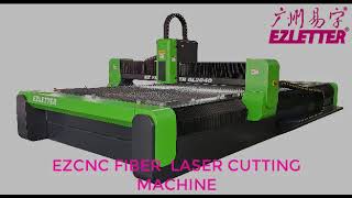Ezcnc Fiber Laser Gl Series, Fiber Laser Cutting Machine For Cutting Metal
