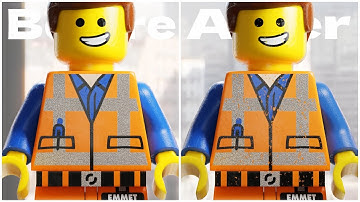 How to Degrade LEGO Minifigure Textures in Blender
