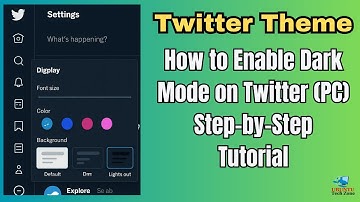 How to Enable Dark Mode on Twitter Step-by-Step Tutorial