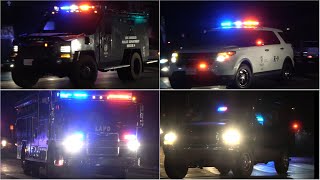 LAPD SWAT, K9, & Metro Units Responding