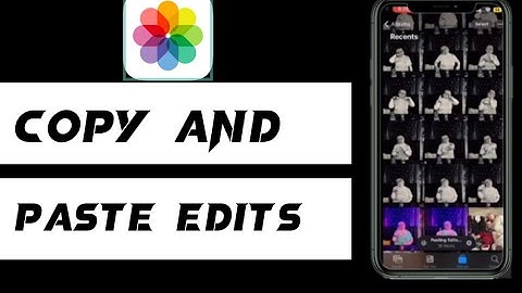 How To Copy And Paste Edits Made To Photos In iOS 16