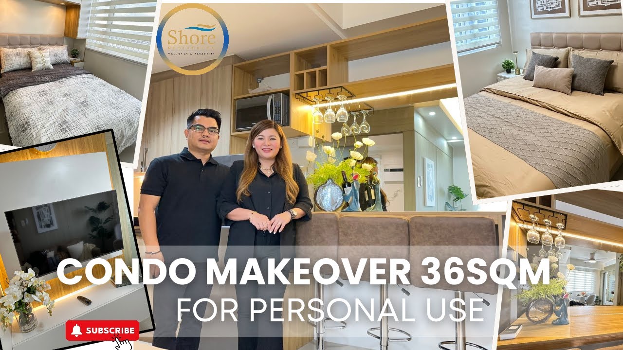 From an Empty Unit to a Cozy Home! Scandinavian and Wood Inspired Condo Make Over.