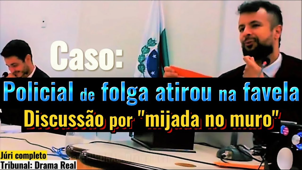 ►Caso: POLICIAL RÉU por ATIRAR na FAVELA - completo com cortes*