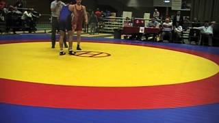 2014 Junior National Championships: 66 kg Caleb Rutner vs. Ahmed Shamiya