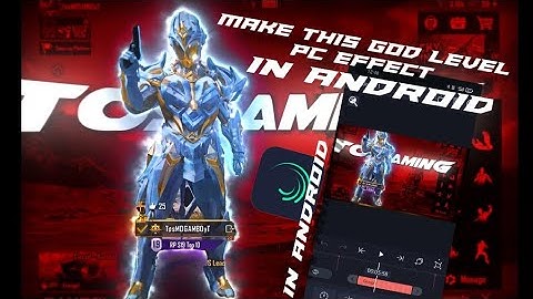 God lv pubg lobby edit tutorial in Android | bgmi lobby edit tutorial | pubg lobby edit tutorial